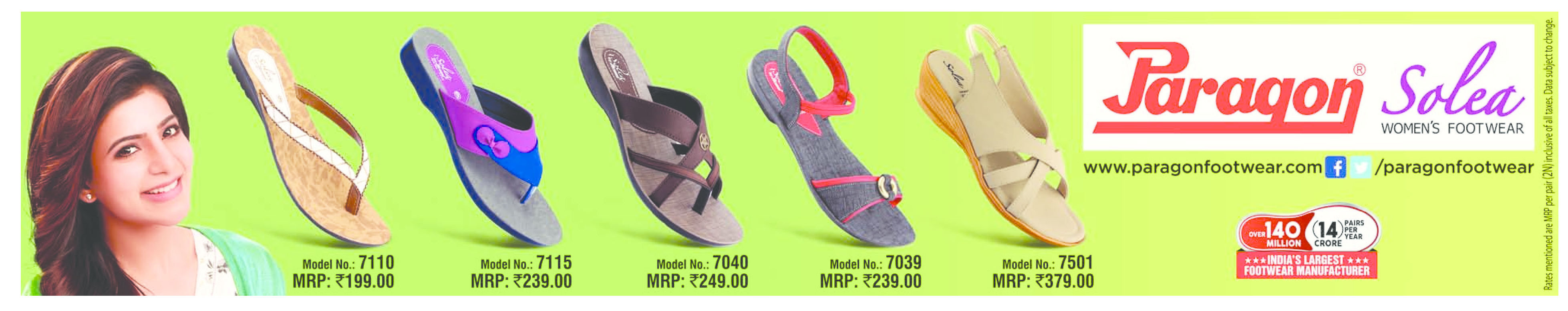 paragon solea footwear for ladies